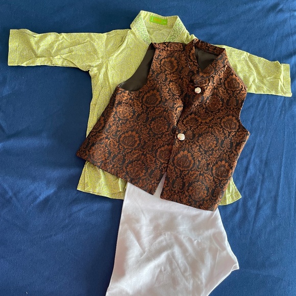 Baby boy indian kurta set - Picture 1 of 3